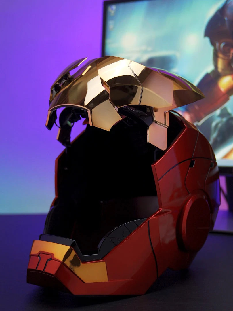 Casque Iron Man Mk V en métal Marvel !