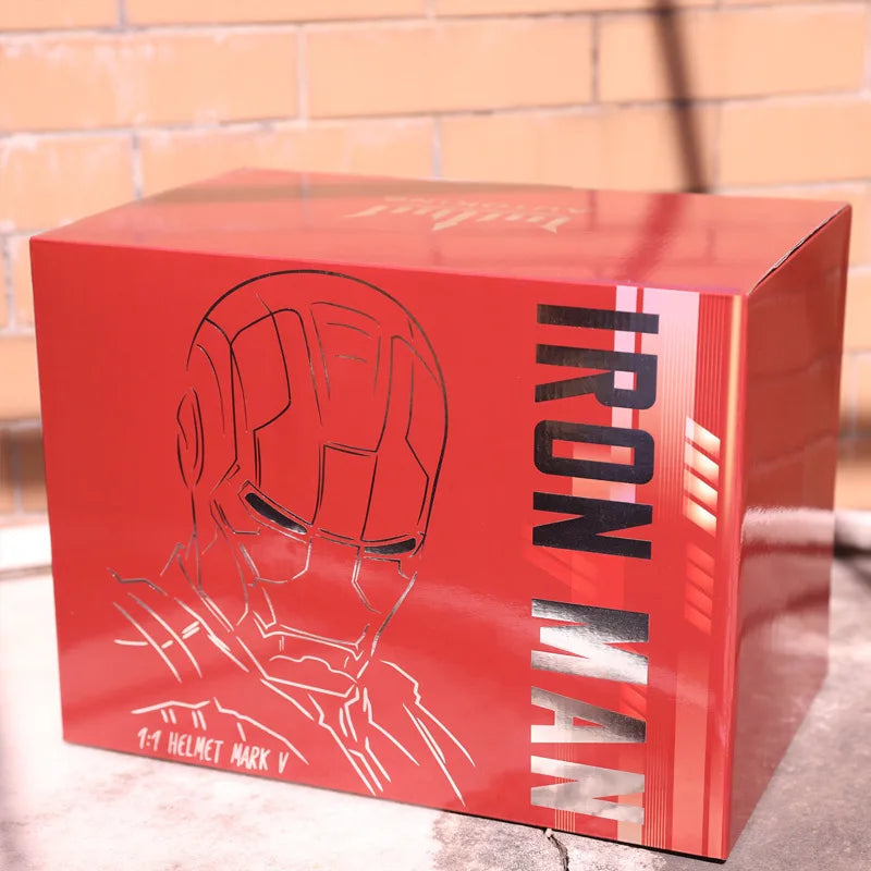 Casque Iron Man Mk V en métal Marvel !