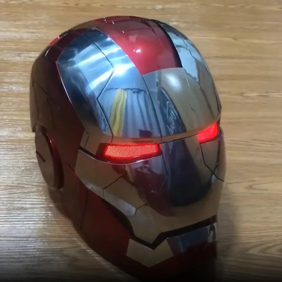 Casque Iron Man Mk V en métal Marvel !