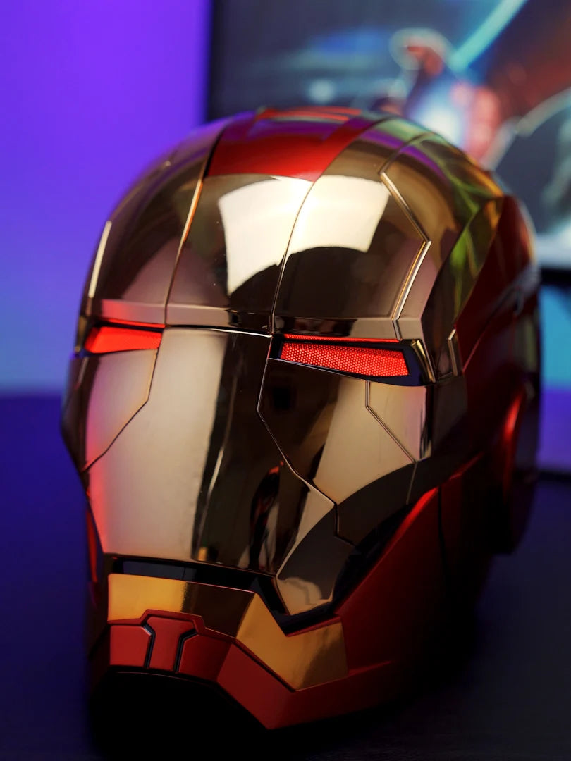 Casque Iron Man Mk V en métal Marvel !