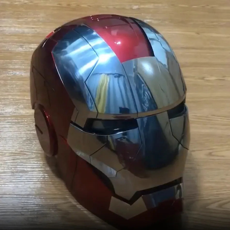 Casque Iron Man Mk V en métal Marvel !