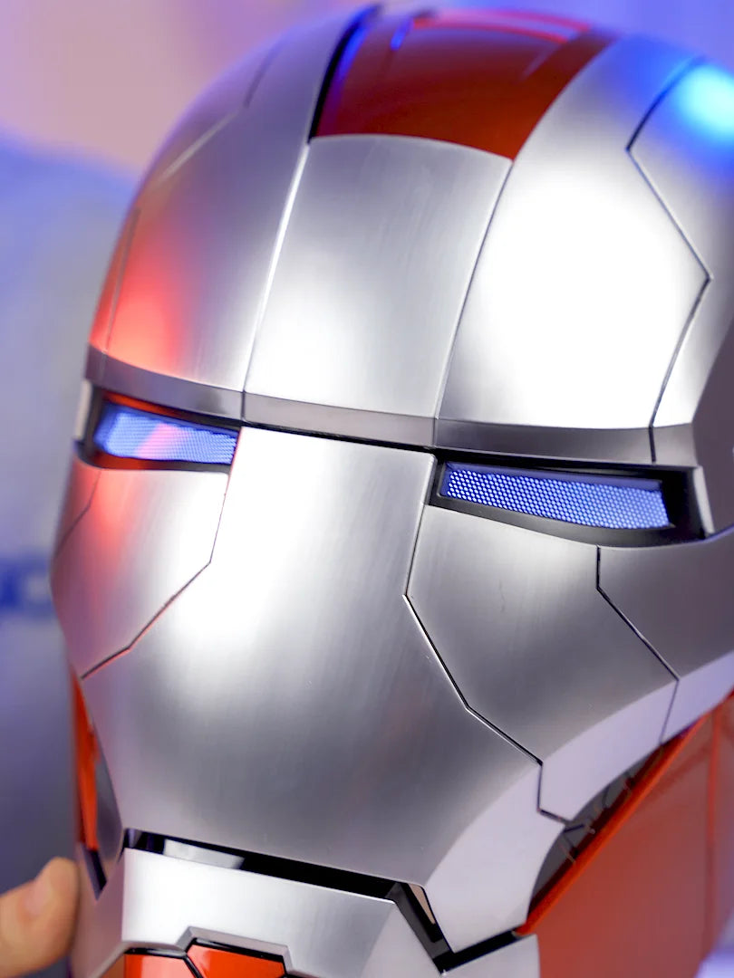 Casque Iron Man Mk V en métal Marvel !