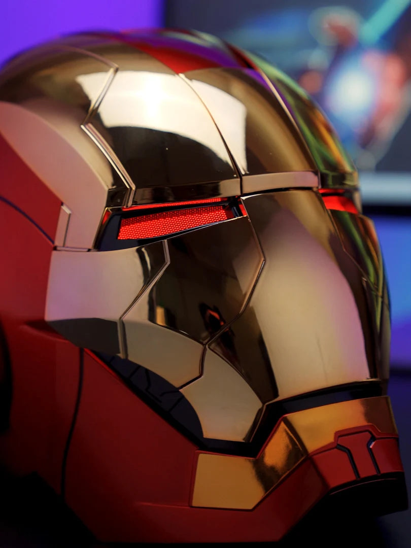 Casque Iron Man Mk V en métal Marvel !