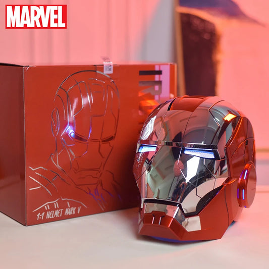 Casque Iron Man Mk V en métal Marvel !